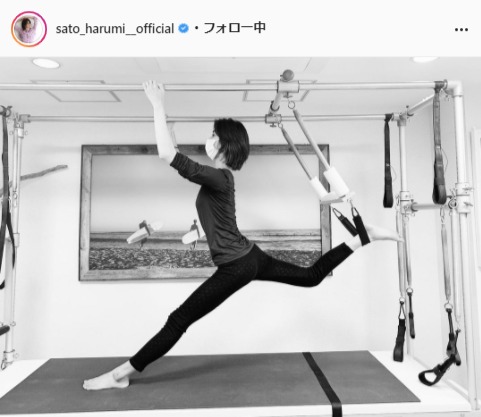 佐藤晴美公式Instagram(sato_harumi__official)より