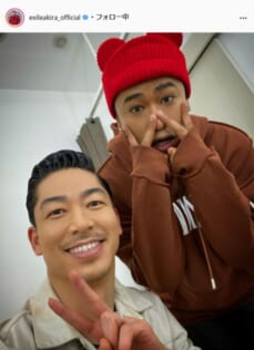 EXILE AKIRA公式Instagram（exileakira_official）より