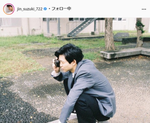 鈴木仁公式Instagram（jin_suzuki_722）より