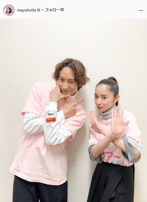 堀田真由公式Instagram(mayuhotta)より