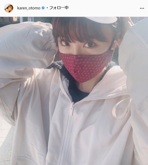 大友花恋公式Instagram(karen_otomo)より