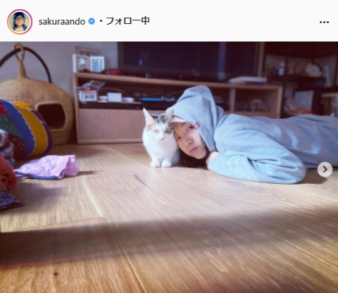 安藤サクラ公式Instagram(sakuraando)より