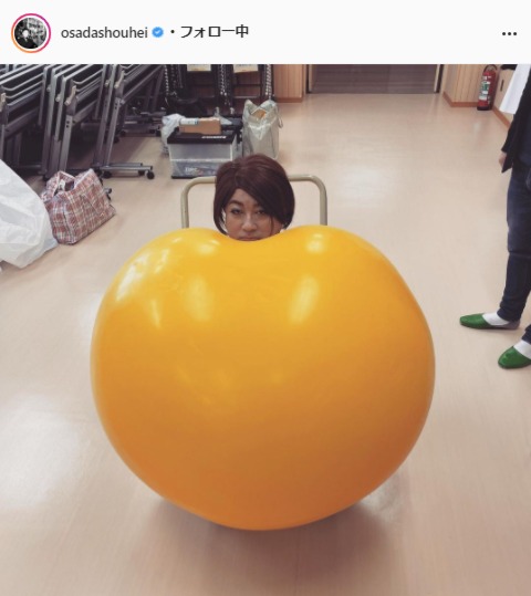 チョコレートプラネット・長田庄平公式Instagram(osadashouhei)より