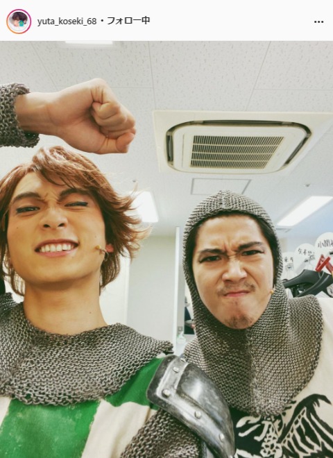 小関裕太公式Instagram(yuta_koseki_68)より