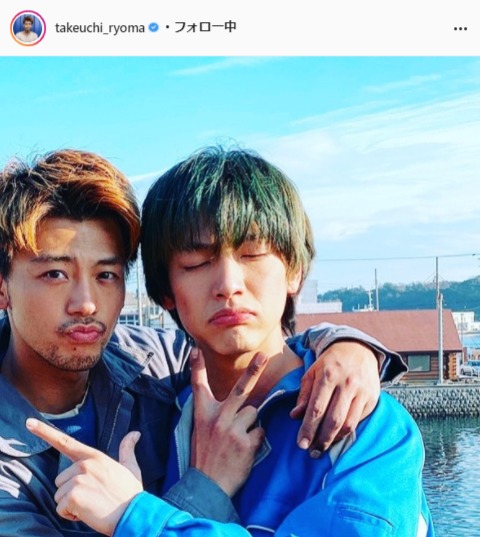 竹内涼真公式Instagram（takeuchi_ryoma）より