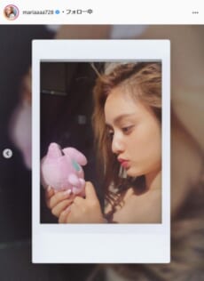 谷まりあ公式Instagram（mariaaaa728）より