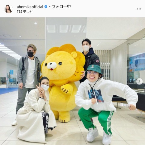 アンミカ公式Instagram（ahnmikaofficial）より