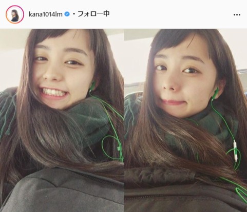 足立佳奈公式Instagram（kana1014lm）より