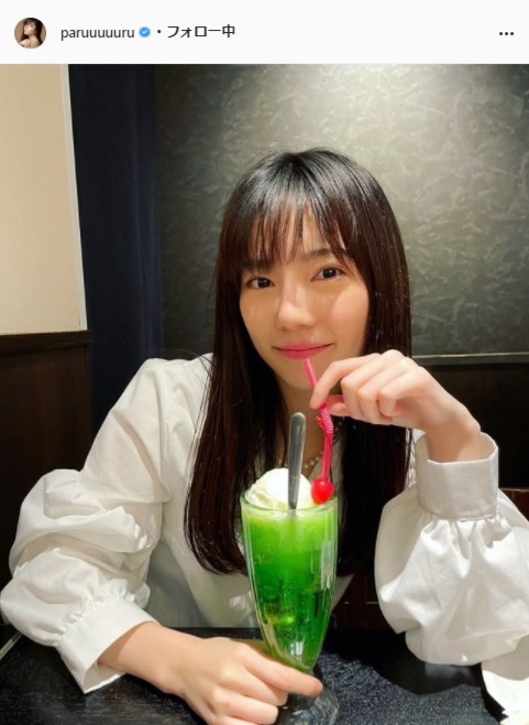 島崎遥香公式Instagram(paruuuuuru)より