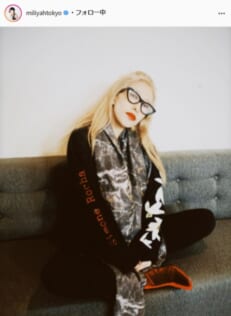 加藤ミリヤ公式Instagram（miliyahtokyo）より