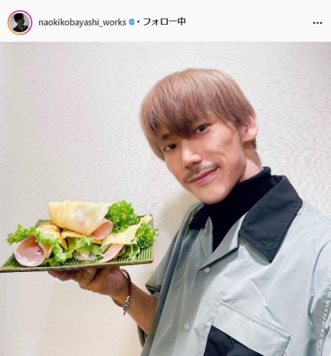 EXILE NAOKI公式Instagram（naokikobayashi_work）より