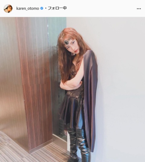 大友花恋公式Instagram(karen_otomo)より