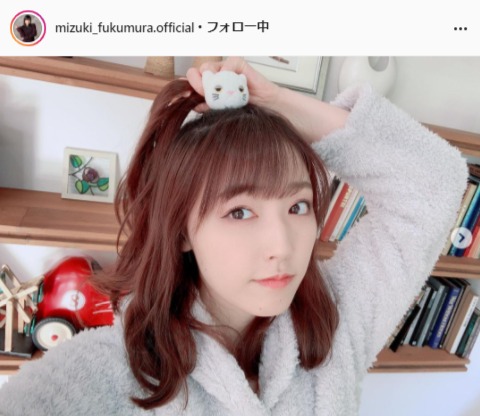 モーニング娘。'21・譜久村聖公式Instagram（mizuki_fukumura.official）より