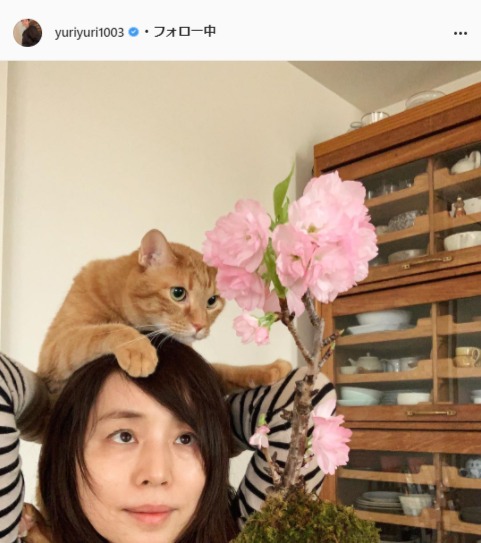 石田ゆり子公式Instagram（yuriyuri1003）より