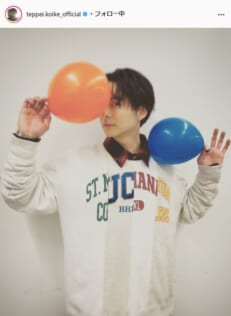 小池徹平公式Instagram（teppei.koike_official）より