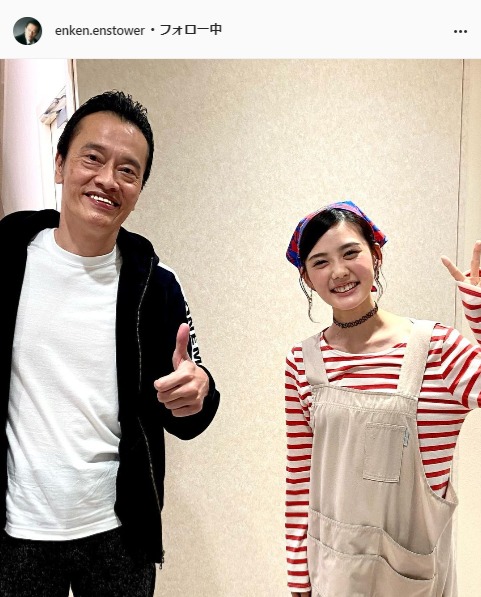 遠藤憲一公式Instagram(enken.enstower)より