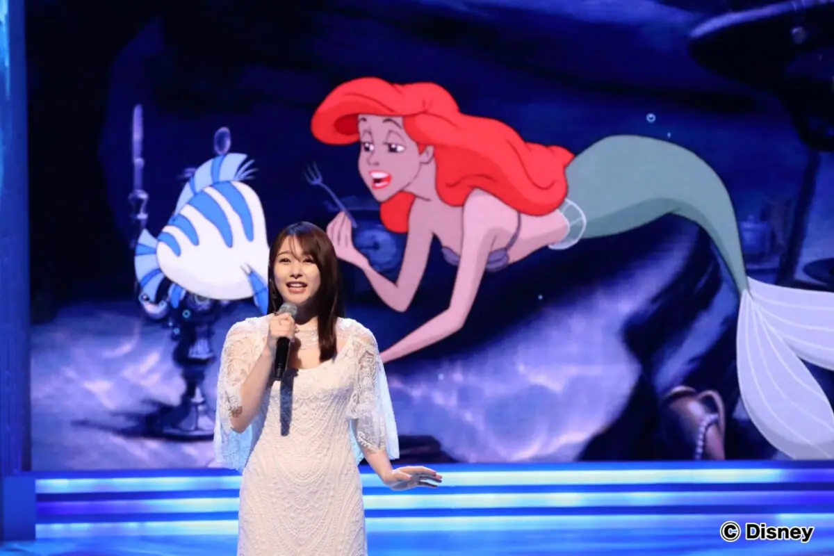 桜井日奈子が音楽番組で初歌唱 Music Fair ディズニープリンセス特集 Tv Life Web