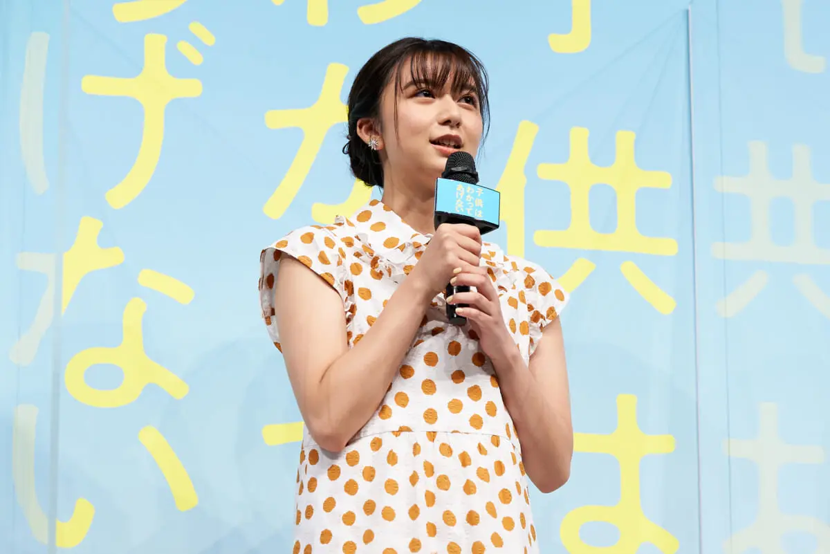 上白石萌歌 この作品が小さな夏休みのようなものになれば 映画 子供はわかってあげない 完成披露 Tv Life Web
