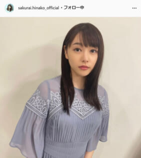 桜井日奈子公式Instagram（sakurai.hinako_official）より