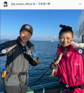 山下健二郎 三代目jsb 水卜麻美アナとの集合ショットを公開 朝から三代目観られて幸せでした 最高にカッコよかった Tv Life Web