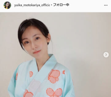 本仮屋ユイカ公式Instagram（yuika_motokariya_official）より