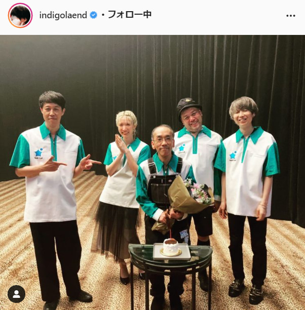 川谷絵音公式Instagram（indigolaend）より