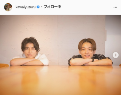 アインシュタイン・河井ゆずる公式Instagram（kawaiyuzuru）より