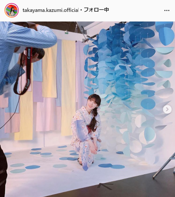 乃木坂46・高山一実公式Instagram（takayama.kazumi.official）より