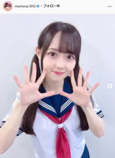 ラストアイドル 松本ももな 4周年クリスマス ヒキ 直筆 ラスアイ松本ももな、“だいすき”ツインテールショットにファン