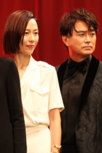 映画「マスカレード・ナイト」完成披露試写会