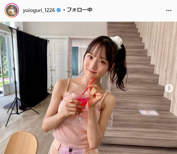 AKB48小栗有以公式Instagram（yuioguri_1226）より