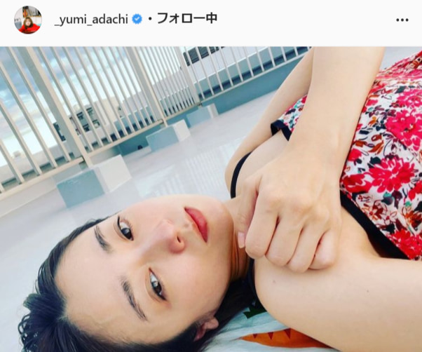 安達祐実公式Instagram（_yumi_adachi）より