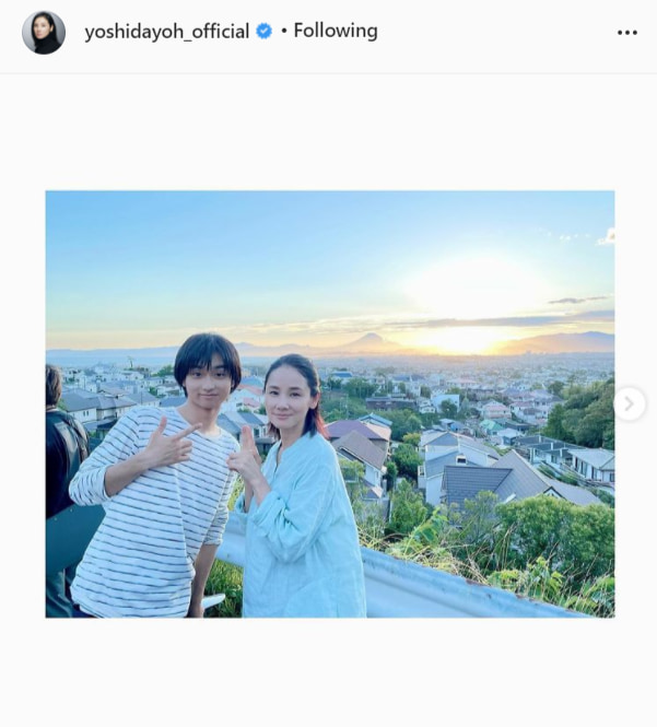吉田羊公式Instagram（yoshidayoh_official）より