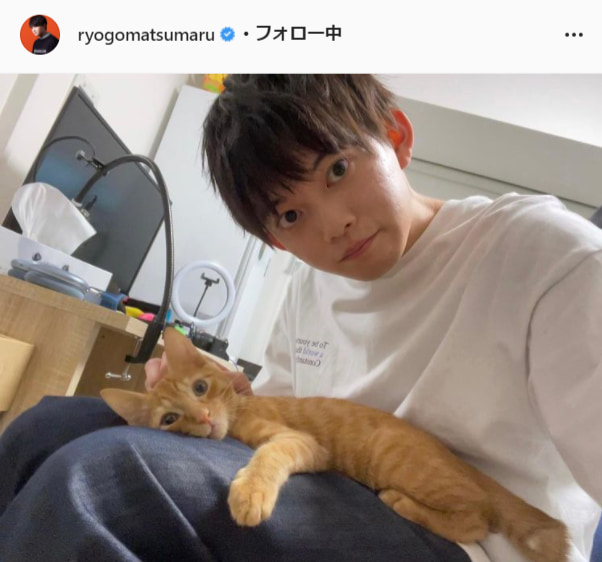 松丸亮吾公式Instagram（ryogomatsumaru）より