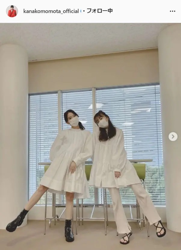 ももクロ百田夏菜子が玉井詩織との私服 双子コーデ を公開 たまらーん 天使 女神 尊すぎる Tv Life Web ももクロ百田夏菜子が玉井詩織との私服 双子コーデ を公開 たまらーん 天使 女神 尊すぎる Tv Life Web