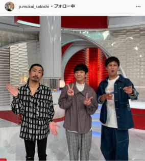 パンサー・向井慧公式Instagram（p.mukai_satoshi）より