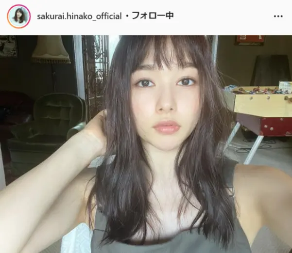 桜井日奈子 カレンダーブックのオフショットを公開 何度見ても可愛い 綺麗すぎる Tv Life Web