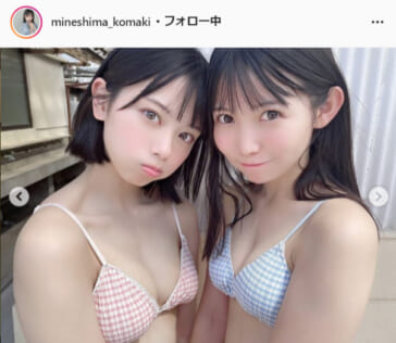 ナナランド・峰島こまき公式Instagram（mineshima_komaki）より