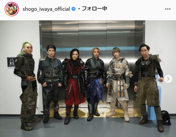 THE RAMPAGE・岩谷翔吾公式Instagram（shogo_iwaya_official）より