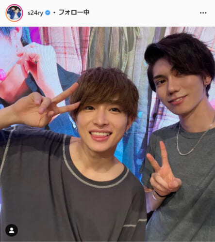 曽田陵介公式Instagram(s24ry)より