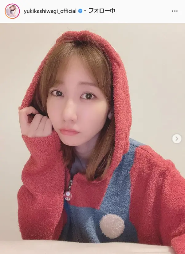 柏木由紀のマリオパーカーに 世界一可愛い配管工さん 可愛すぎてヤバい Tv Life Web