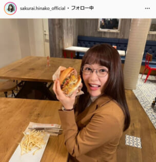 桜井日奈子公式Instagram（sakurai.hinako_official）より