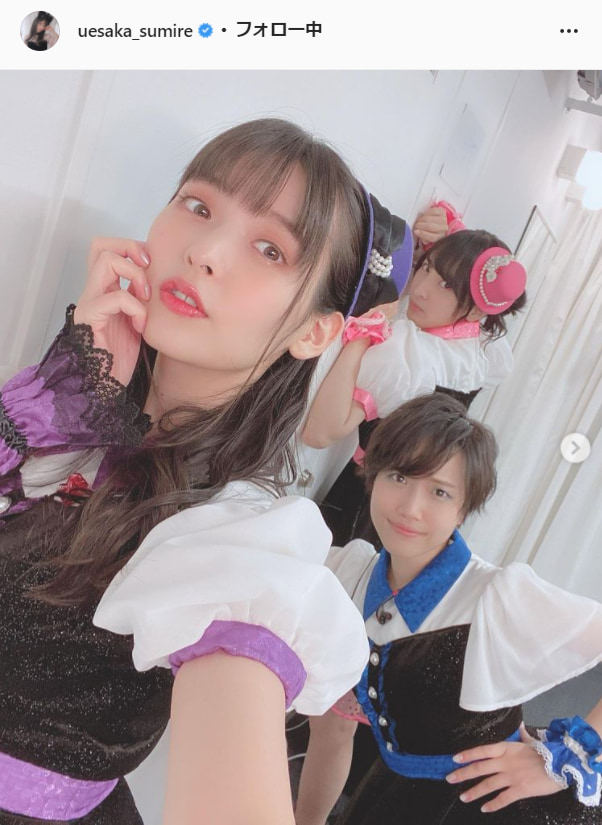 上坂すみれ公式Instagram（uesaka_sumire）より