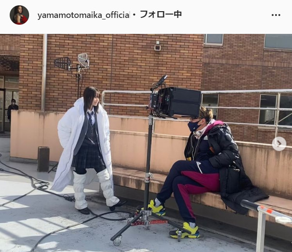 山本舞香公式Instagram（yamamotomaika_official）より