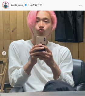 佐藤寛太公式Instagram（kanta_sato_）より