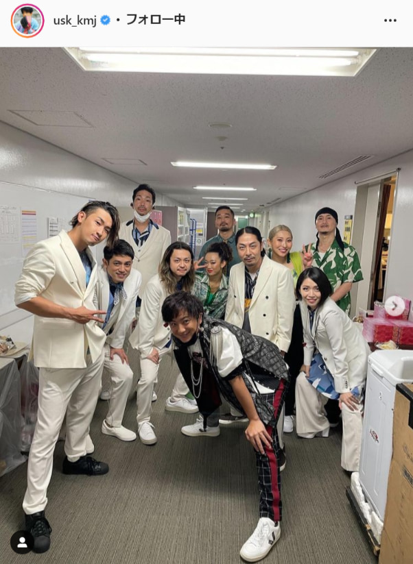 上地雄輔公式Instagram(usk_kmj)より