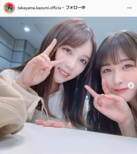 乃木坂46・高山一実公式Instagram（takayama.kazumi.official）より