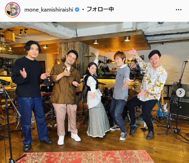 上白石萌音公式Instagram(mone_kamishiraishi)より