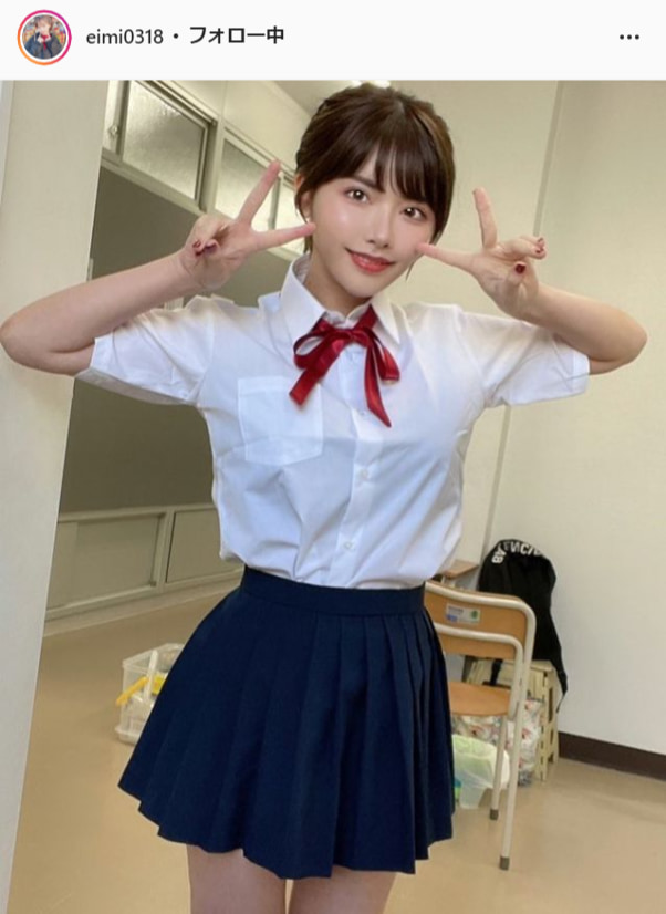 深田えいみ公式Instagram(eimi0318)より