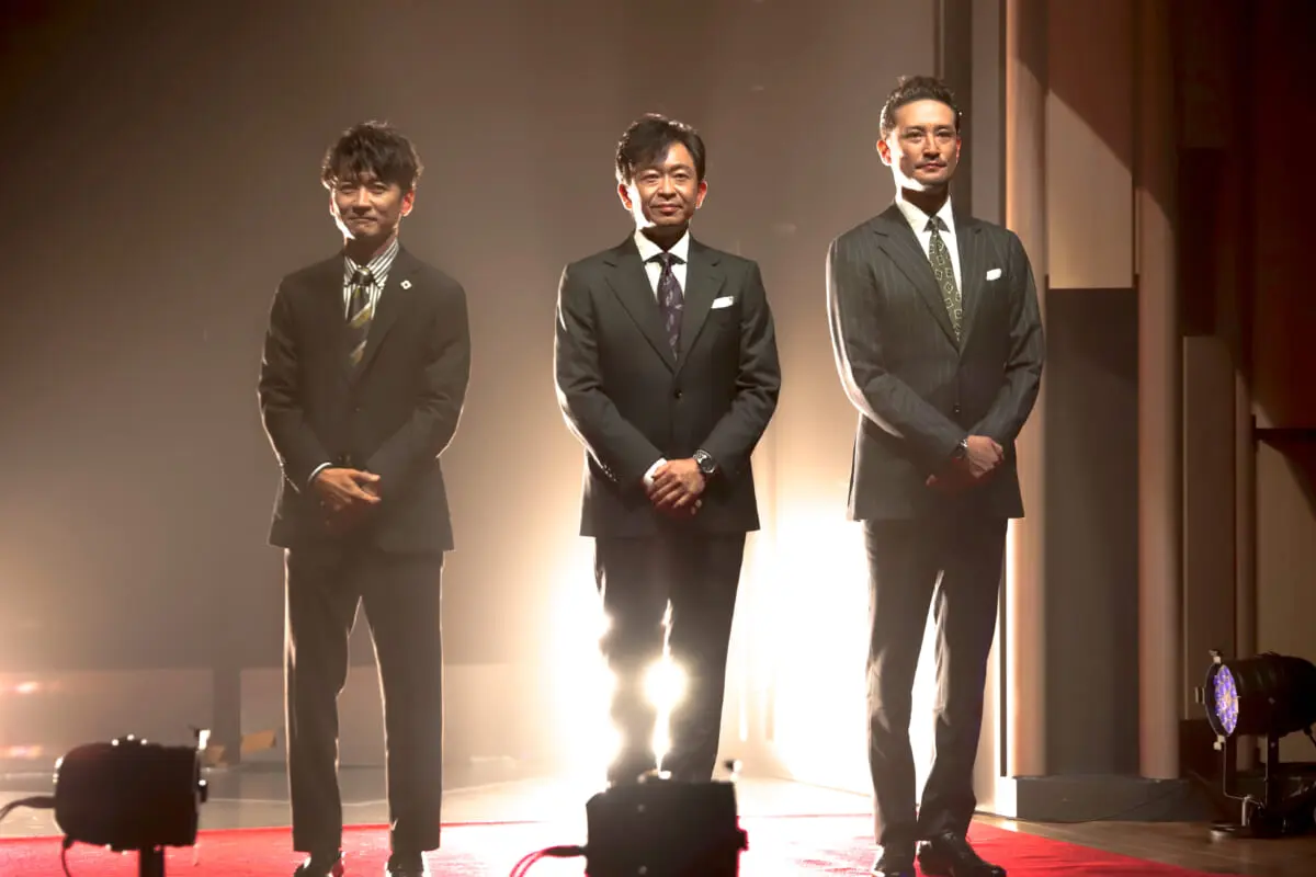 Tokio城島茂 松岡昌宏のスーツ姿に ほれ直しました Suits Of The Year 21 授賞式 Tv Life Web